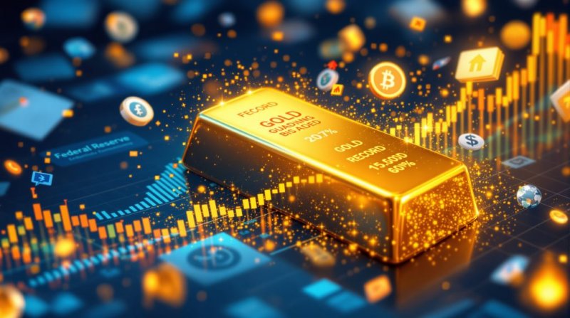 طلای جهانی در آستانه چهارمین افزایش هفتگی قیمت