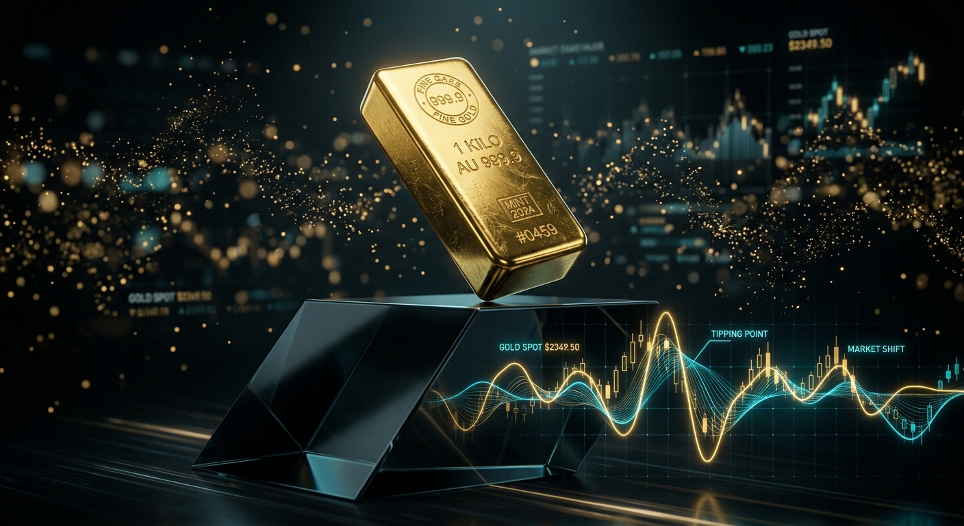 قیمت طلا در آستانه تغییر است؟